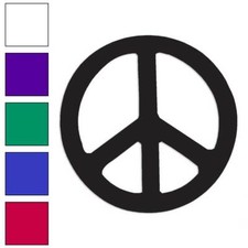 Peace Sign, Vinyl Decal Sticker, Multiple Colors  Sizes 941