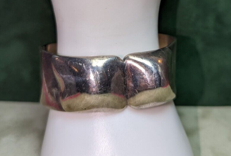 MUNIR  Solid STERLING SILVER Unique Style Cuff Br… - image 7