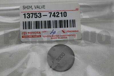 VALVE ADJUSTING 13753-74250 1375374250 Genuine Toyota SHIM