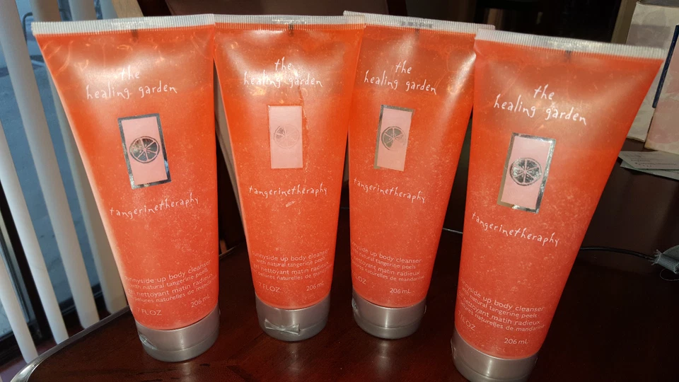 Nuevo Limpiador Corporal The Healing Garden Tangerine Therapy Sunnyside Up 7oz Foto 3 de 3