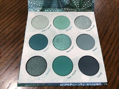 COLOURPOP HIGH TIDE (BLUES) GORGEOUS PRESSED POWDER EYESHADOW PALETTE NIB!