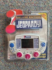 Deluxe Edition Jeopardy Hand Held Game 1999 Tiger Electronics Factory Sealed NIB