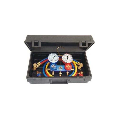 MASTERCOOL A/C Brass Manifold, R134a gauge set, air conditioning tool