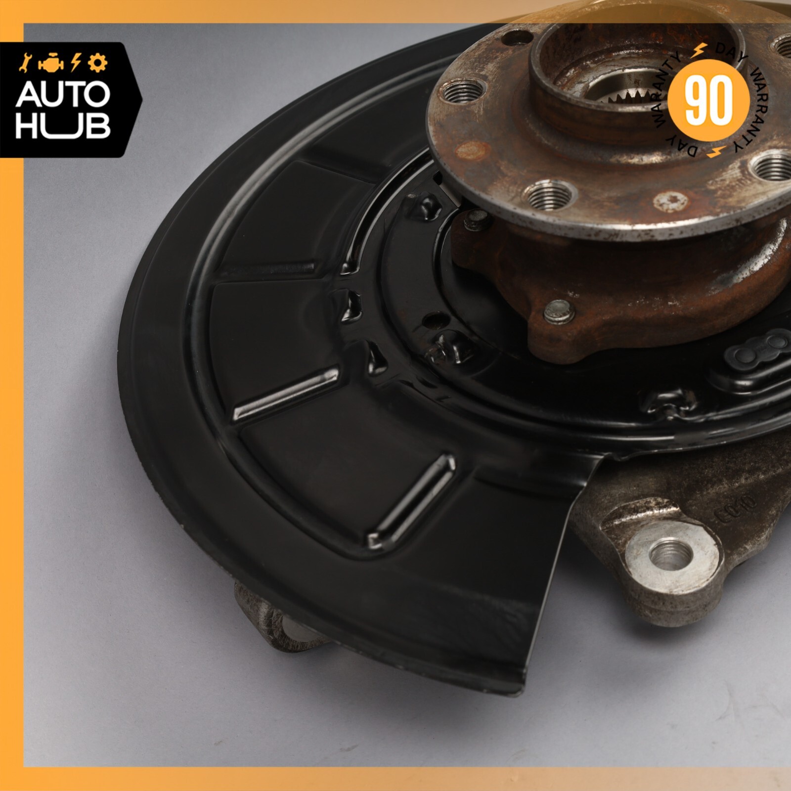 14-17 Maserati Ghibli M157 Rear Right Passenger Side Spindle Knuckle Hub OEM 51k