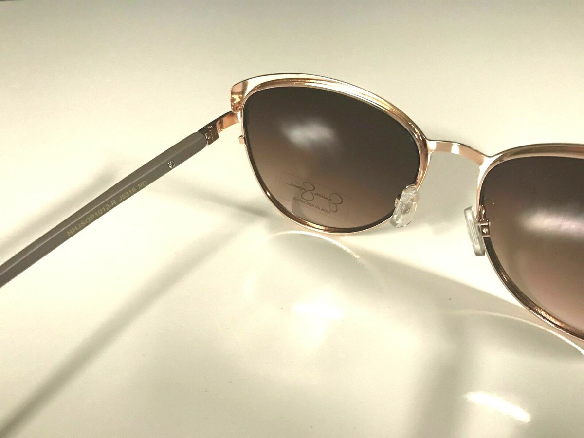 JESSICA SIMPSON J5316 Nude CAT EYE Womens Sunglasses Matte Nude Rose Gold Jessica Simpson Women main image 3