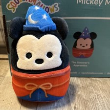 Disney Squishmallows The Sorcerer s Apprentice/Mickey Mouse 4 Inch Mini Plush