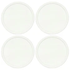 Corningware FS-1-PC 2.5Qt French White Replacement Food Storage Lids (4-Pack)