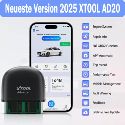 XTOOL AD20 KFZ OBD2 Diagnosegerät Profi Bluetooth Fehlercode Lesegerä Scanner DE