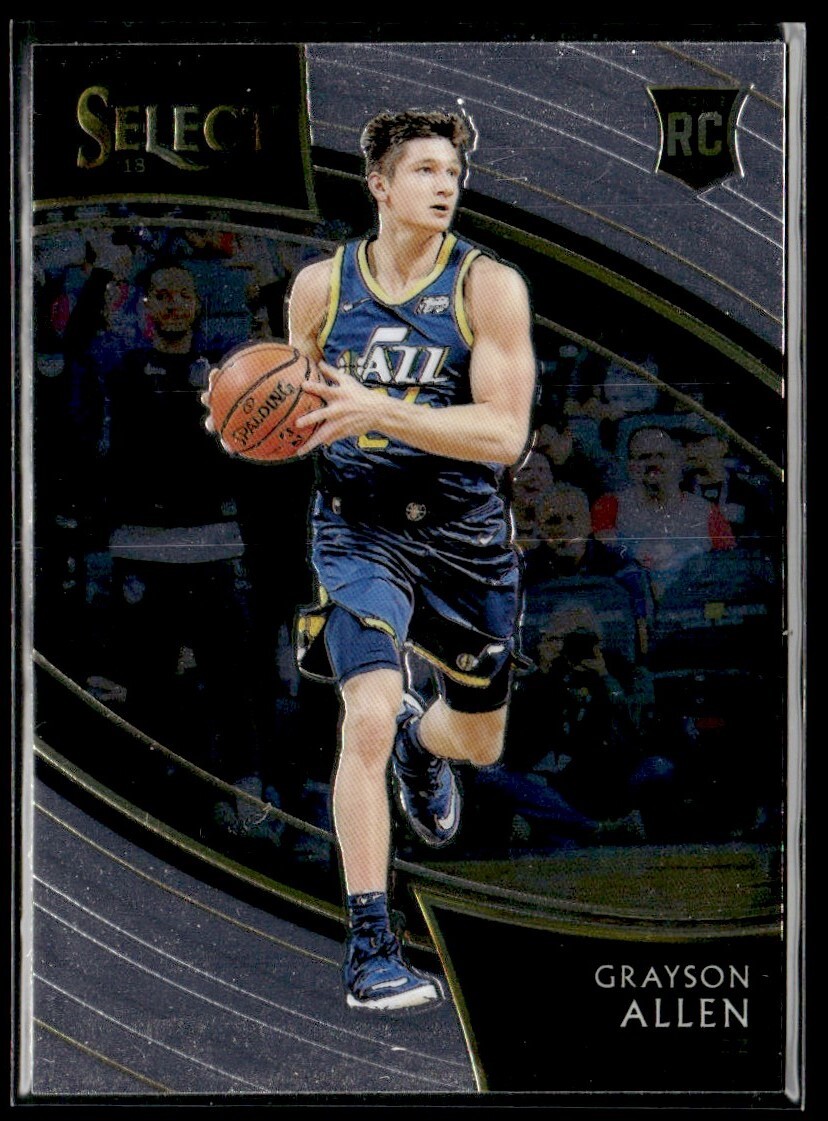 2018-19 Panini Select Courtside Grayson Allen Rookie Utah Jazz #203