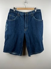 Sean John Vintage Y2K Denim Baggy Shorts size 36