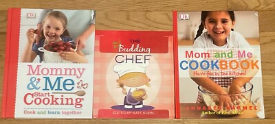 3 Mom and Me Cookbooks: Budding Chef, Start Cooking, & Have Fun in the Kitchen