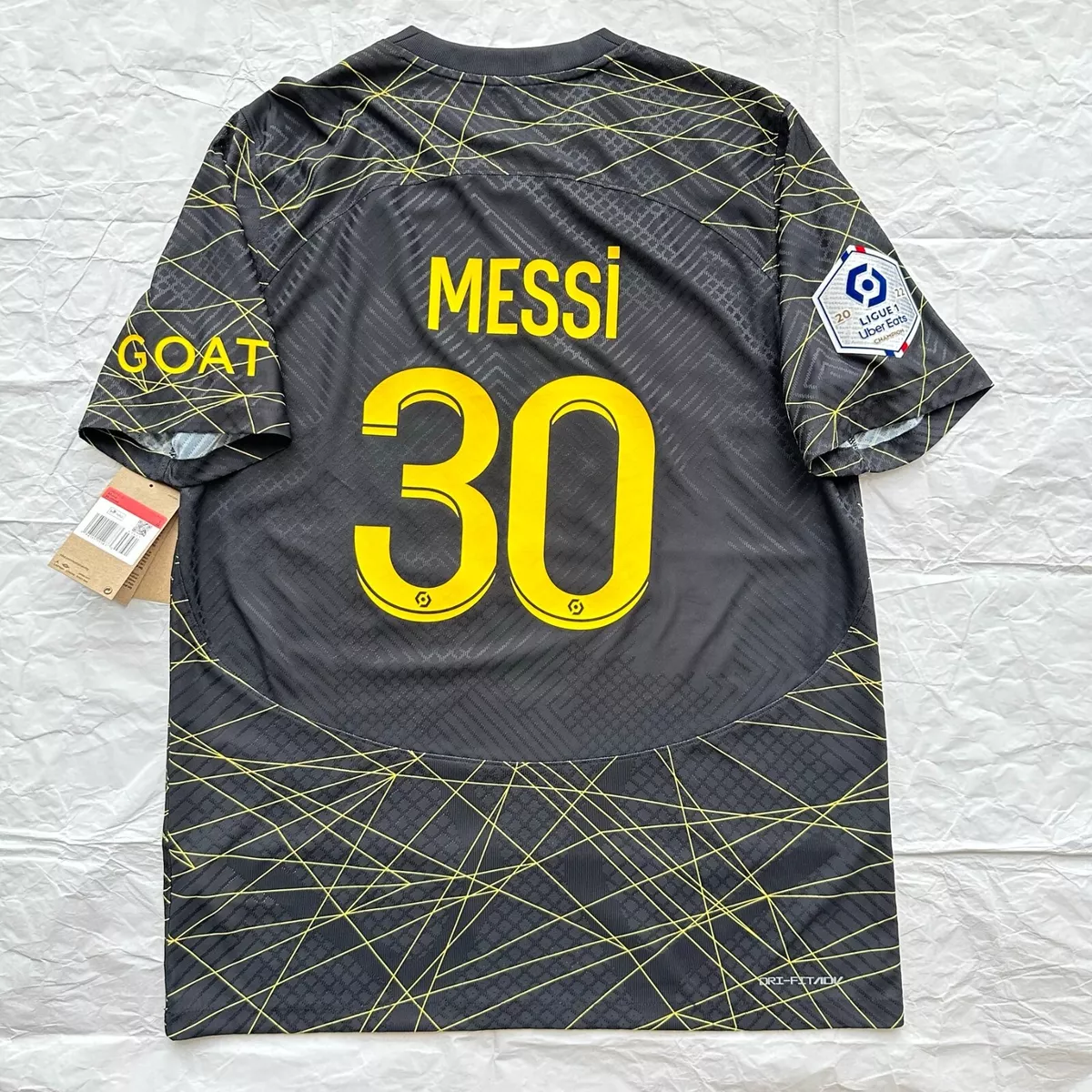 Nike PSG Home Messi 30 Jersey 2022-2023 (Ligue 1 Printing)