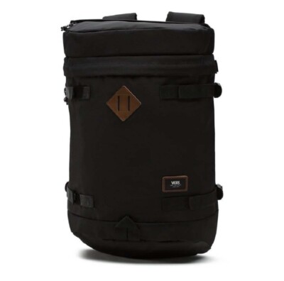 Vans Clamber Black School Pack Backpack Bag. Washed And Clean