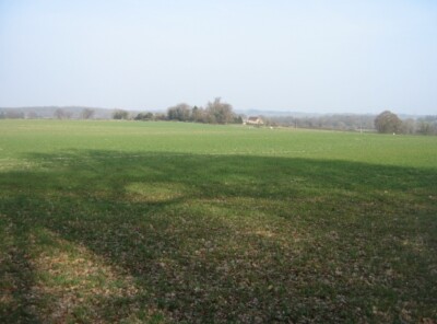 Foto 6x4 Fernansicht der Lodge Farm Chineham c2009