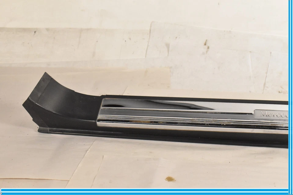 03-06 Mercedes CL500 CL600 W215 umbral de puerta delantera derecha placa rasguño moldura OEM Foto 4 de 4