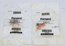 2383-2 POMONA MINI BIND POST, GOLD PL 2(LOT)