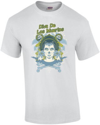 Diva De Los Muertos Death Diva Gothic T-Shirt