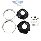 <!--F#f_0-->Headlamp Retaining Ring Mounting Bucket 28pc Kit w/ hardware Camaro Nova rings<!--F/-->