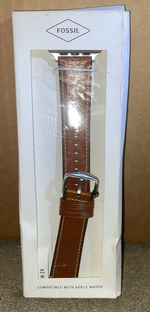 fossil apple watch strap