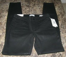 Womens Mid rise Super Skinny Black Soft Jeans Size 27 Jessica Simpson NWT- 69.50