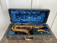 Vintage 1935 Martin Handcraft Standard Low Pitch Alto Saxophone With Orig. Case