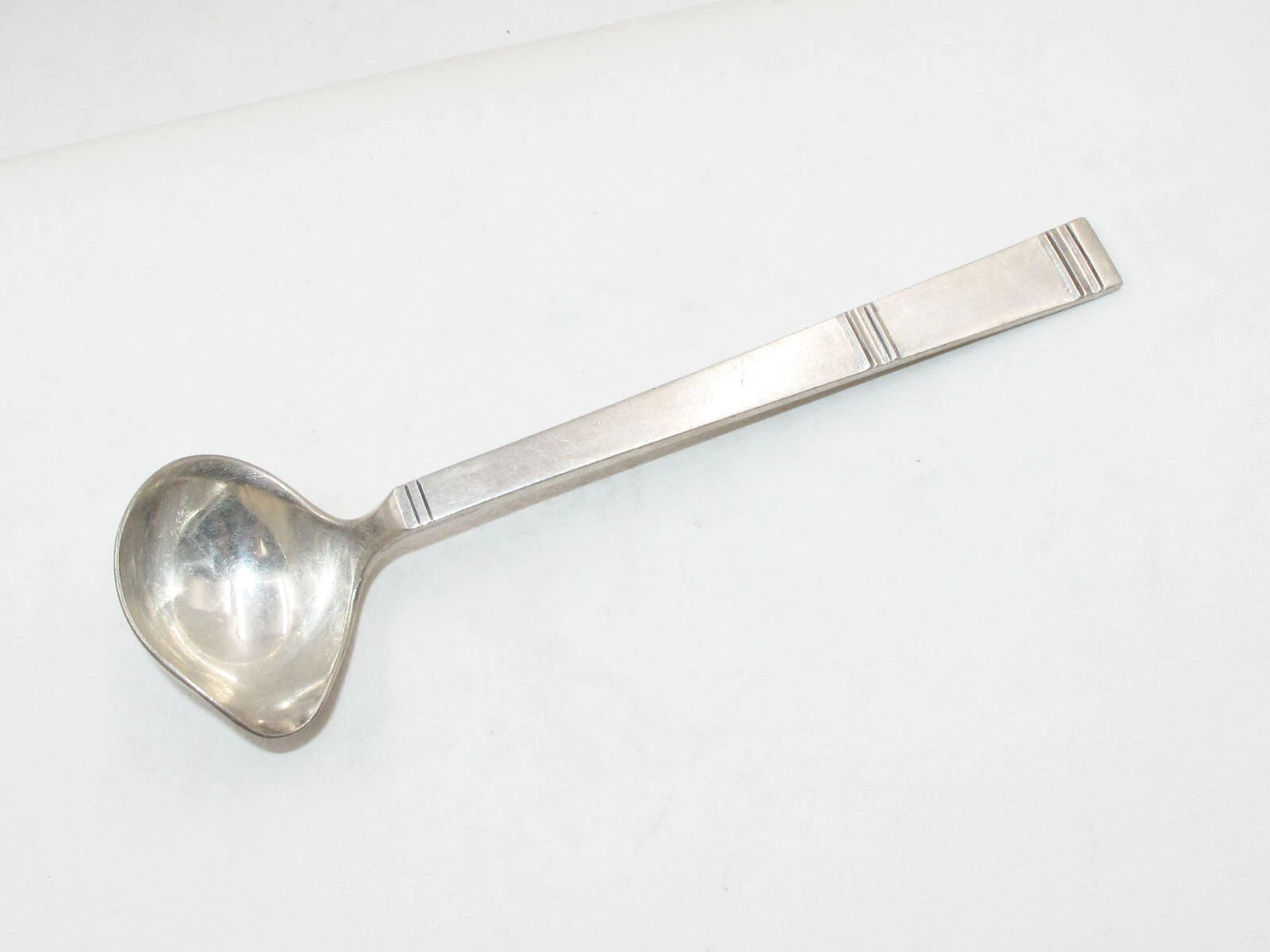 Sterling Silver H. Nils Denmark Danish Modern Sauce Ladle - No Monogram