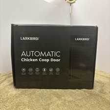 Larkbird Automatic Chicken Coop Door, Audio Recall Function, Solar, Timer