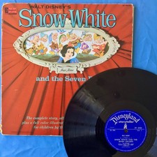 Walt Disney's ~ Snow White (Disneyland Storyteller ST 3906) 1967 1st UK Vinyl