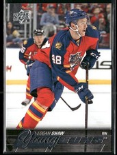 2015-16 Upper Deck Logan Shaw Young Guns RC #454 Florida Panthers