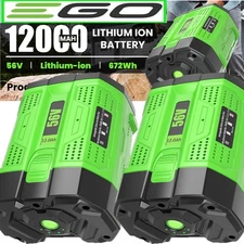 Upgraded 12Ah / 10Ah Li-Ion Battery For EGO 56V 56 Volt BA5600T BA4200 BA2800