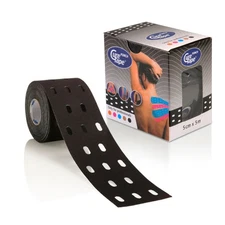 CureTape Punch Kinesiology Tape: 2 in. x 16.5 ft. (Black)