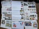 Collection Of 100 GB First-Day Covers, See Scans For Details, #2