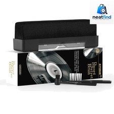 Vinyl Record Cleaner Kit Anti-Static Velvet Pad with Small Stylus Needles Bru...