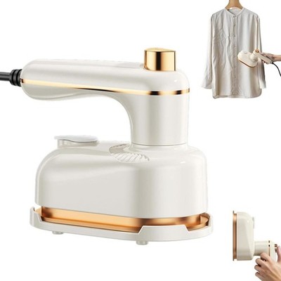 Mini Steamer Iron 2-in-1 Handheld Portable Travel Small Steamer Iron for Garment