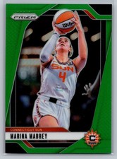 Marina Mabrey 2024 Panini Prizm WNBA #132 Green Prizms Connecticut Sun