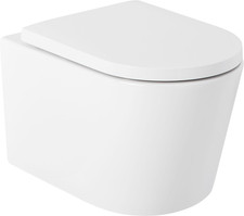 Signature Hardware 484210 Arnelle Wall Mounted Elongated Chair Height Toilet