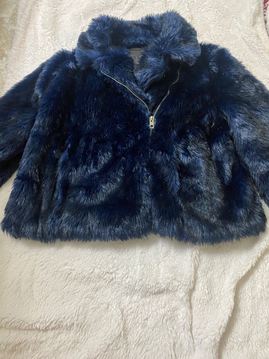 Belle Vere statement faux fur jacket very elegant