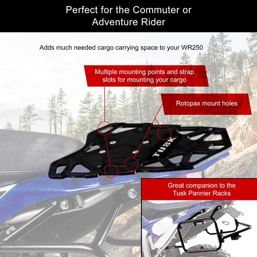Dr650 Rear Rack Tusk Tusk Top Rack Luggage Carrier Rear Tail Rack fits Suzuki DR-Z 400S 2000 ...