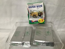 Fujifilm instax wide instant film, 20 prints/twin pack, open box / expired 2012