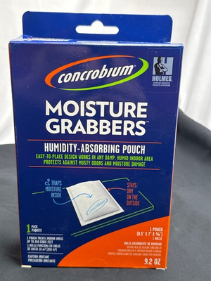 #ad Concrobium Moisture Grabbers Humidity Pouch 9.2 oz New Sealed $12.99