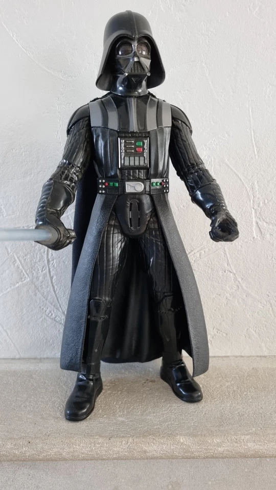 Grande Figurine Star Wars Dark Vador Son Et Lumière - Photo 3/4