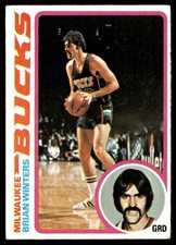 1978-79 Topps Brian Winters Milwaukee Bucks #76