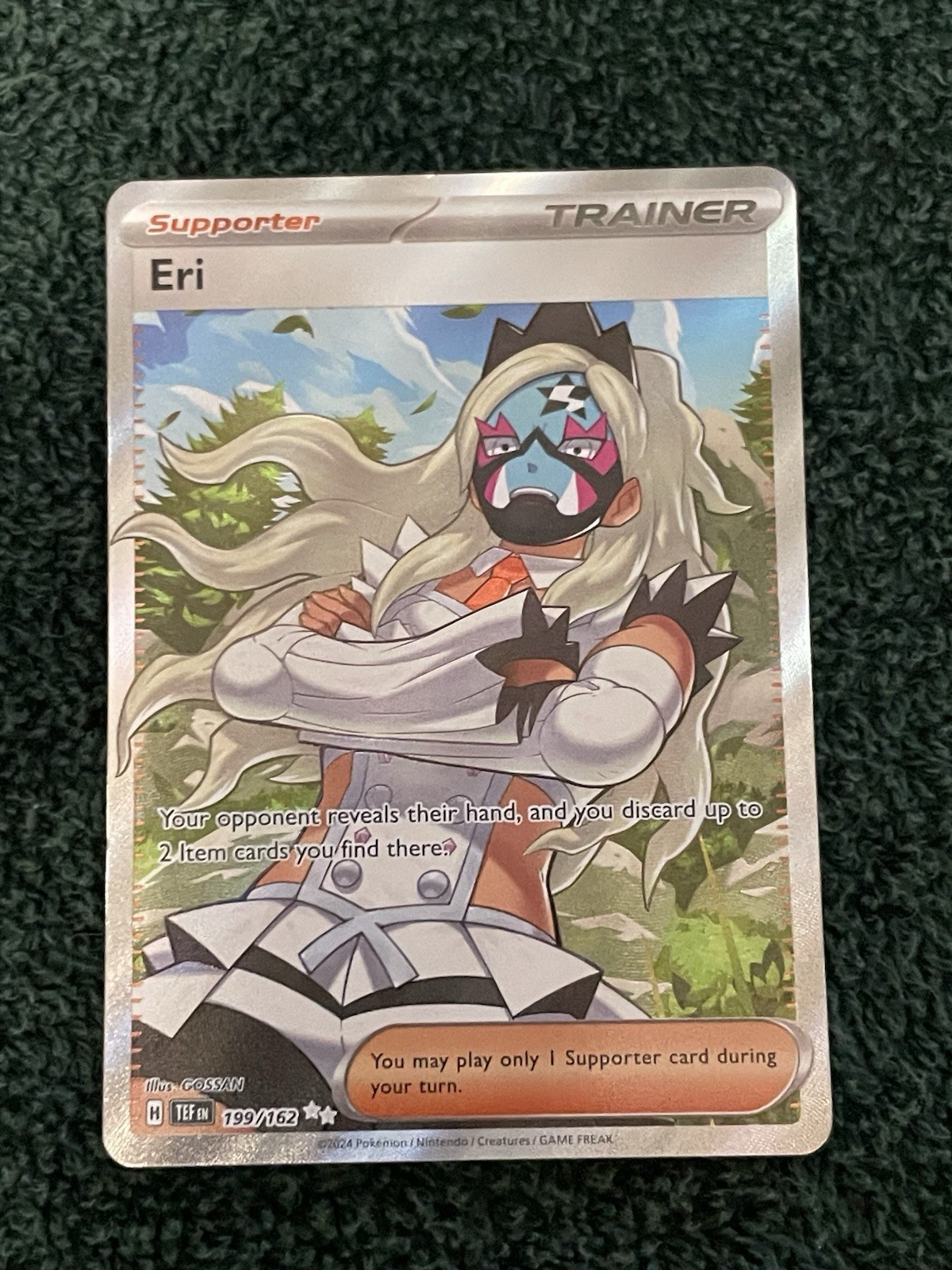 Eri - 199/162 Ultra Rare Holo SV05: Temporal Forces NM Pokémon
