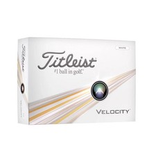 Titleist Velocity Golf Ball 12pk - White