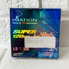 Imation SuperDisk LS-120 Floppy Diskettes 3 Pack