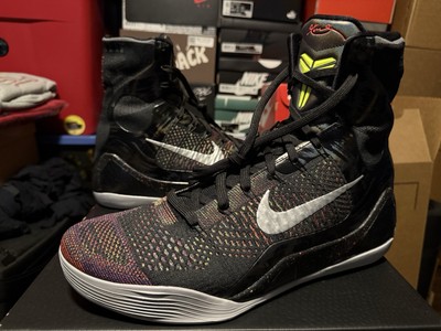 NIKE KOBE 9 ELITE HIGH PROTRO MASTERPIECE IX BLACK MAMBA