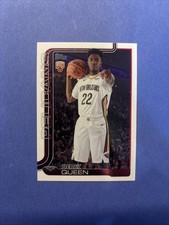 Derick Queen RC 2025/26 Topps NBA Basketball Flagship Card #312 Pelicans 