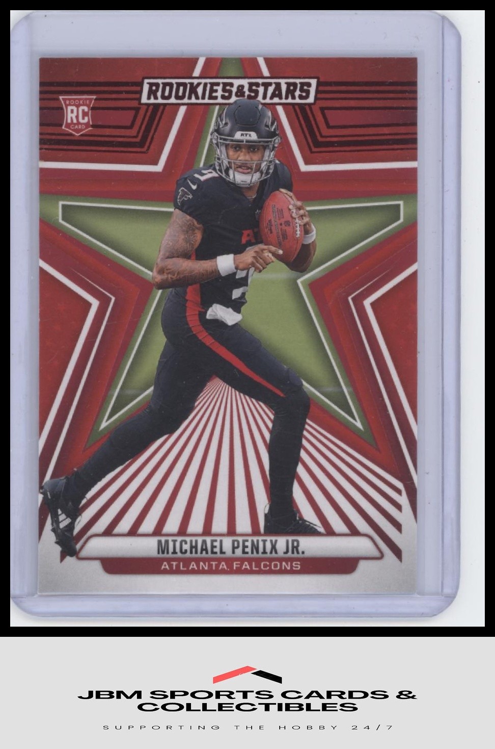 2024 Panini Rookies & Stars #179 Michael Penix Jr. Red RC