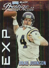 1999 Playoff Prestige EXP Reflections Silver #57 Brad Johnson /3250 - FB