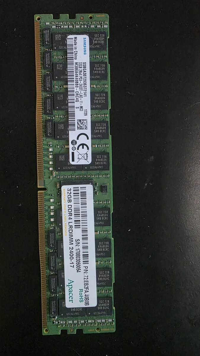 32GB DDR4-2400 Computer RAM for sale | eBay 32GB DDR4-2400 Computer RAM for sale | eBay